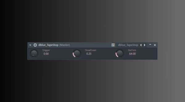 dblue TapeStop Plugin
